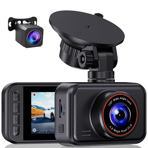 E-YEEGER 2.5K Dual Dash Cam