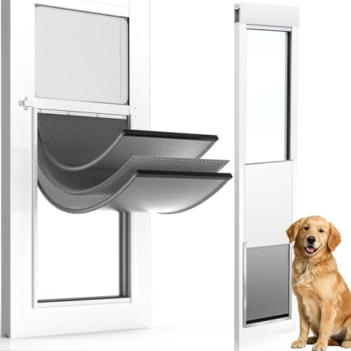 Petoasis Large Dog Door for Sliding Glass Doors