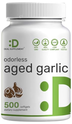 Deal Supplement Odorless Aged Garlic Pills