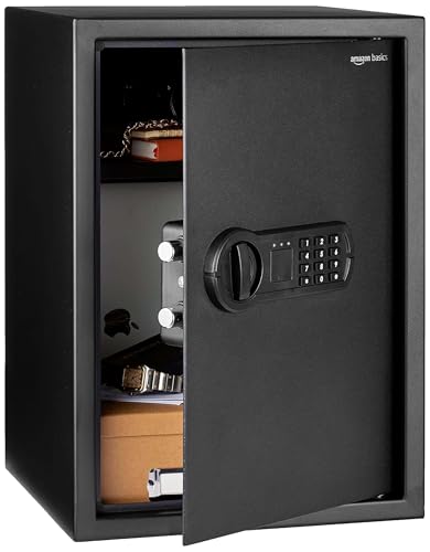 Amazon Basics Steel Security Safe Box