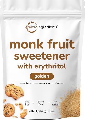 Golden Monk Fruit Sweetener with Erythritol