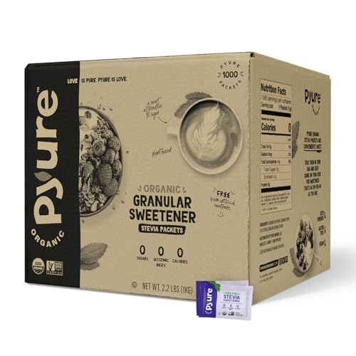 Pyure Organic Stevia Sweetener Packets