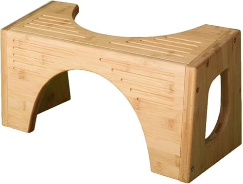 Squatty Potty Bamboo Flip Toilet Stool