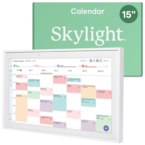 Skylight Calendar 15-inch Digital Wall Planner