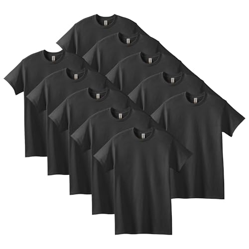 Gildan Men's Heavy Cotton T-Shirt 10-Pack