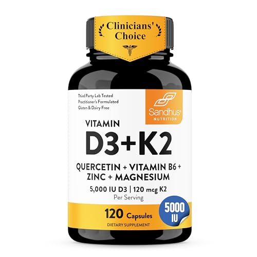 Vitamin D3 K2 Supplement with Minerals