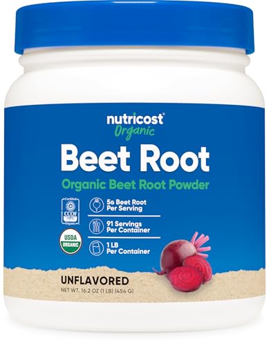 Nutricost Organic Beet Root Powder 1 LB