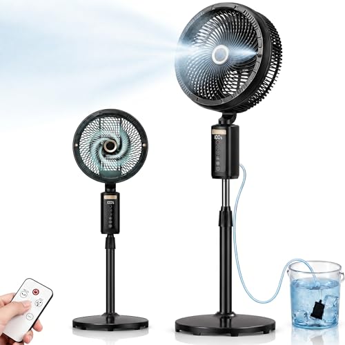 Ausic Outdoor Misting Pedestal Fan