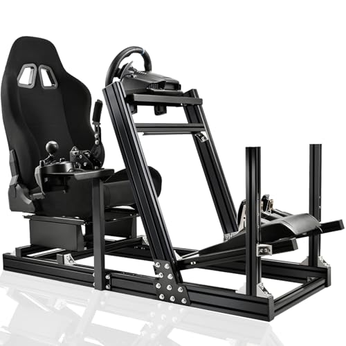 Marada 8040 Aluminum Racing Simulator Cockpit with Seat