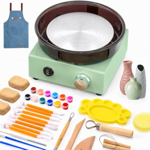 Alldeer Mini Pottery Wheel Kit for Beginners