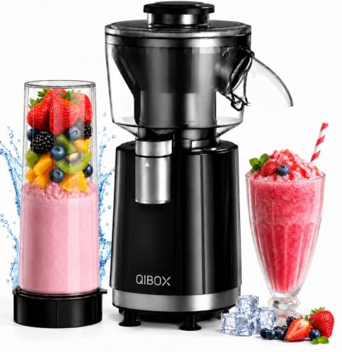 QIBOX 2-in-1 Snow Cone & Smoothie Maker