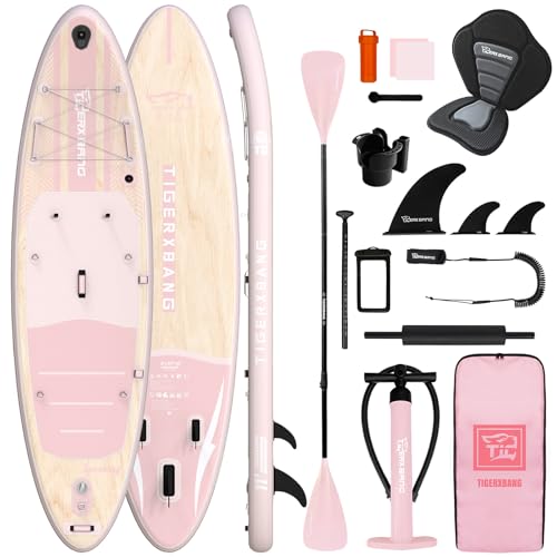 Tigerxbang Inflatable Paddle Board 11' Pink