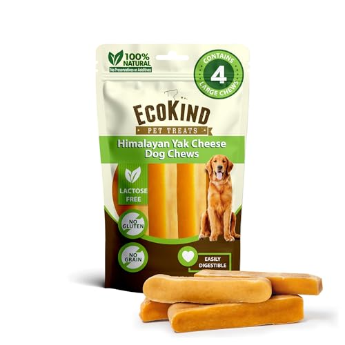 EcoKind Yak Cheese Dog Chews, Large