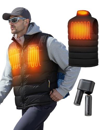 InoKraft Heated Vest for Men with Battery