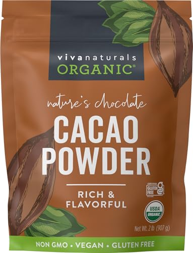 Viva Naturals Organic Cacao Powder