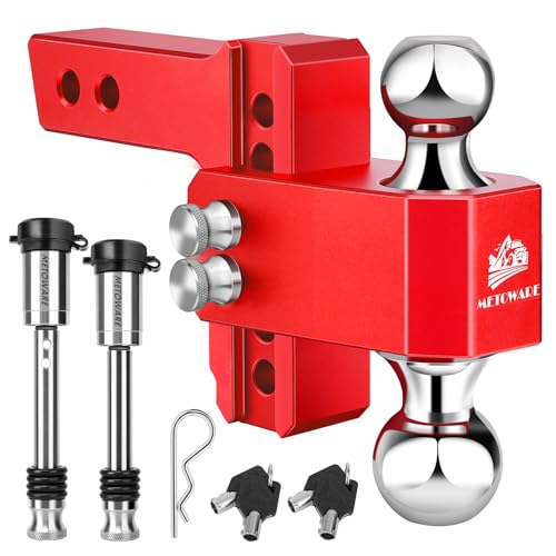 Metoware Adjustable Aluminum Trailer Hitch