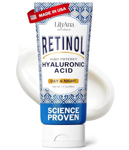 LilyAna Naturals Retinol Cream Anti Aging Moisturizer 1.7oz