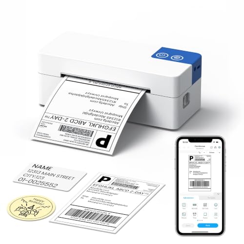 ETIKEZ Bluetooth Thermal Shipping Label Printer