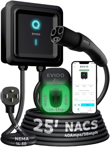 EVIQO Level 2 EV Charger - Tesla Compatible