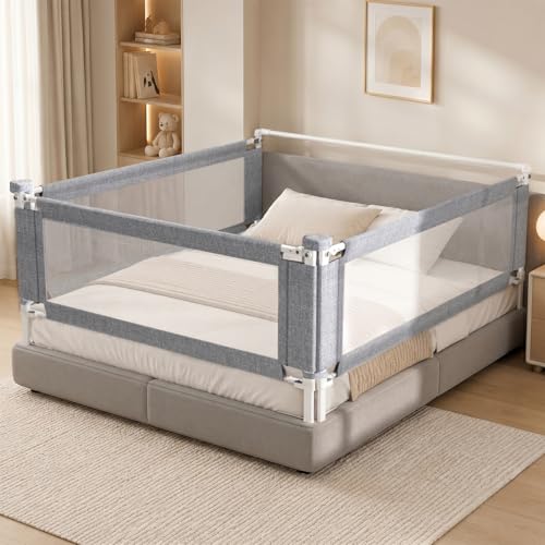 Novalithic King Size Toddler Bed Rail Guard