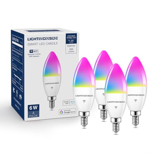 Lightinginside E12 Smart LED Light Bulbs