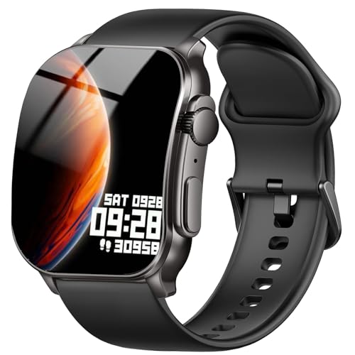 Poounur Smart Watch AMOLED Fitness Tracker