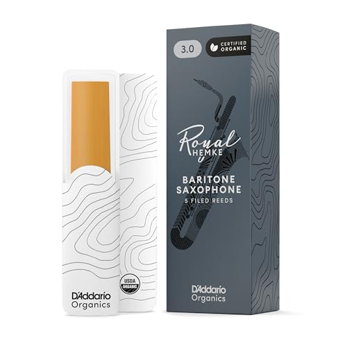 D'Addario Rico Hemke Baritone Sax Reeds 3.0