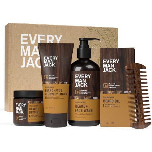 Every Man Jack Sandalwood Grooming Set