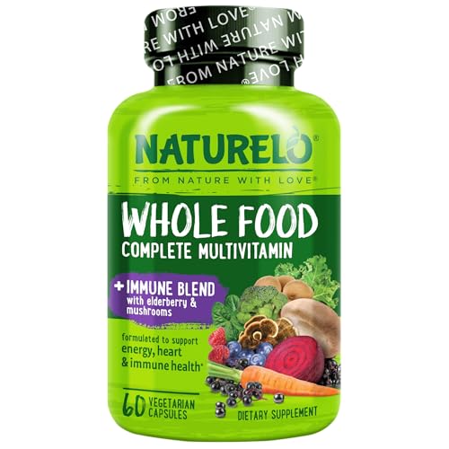 NATURELO Whole Food Multivitamin with Immune Support