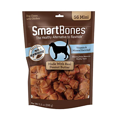 SmartBones Mini Peanut Butter Dog Chews