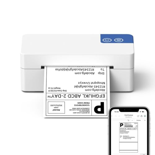 ETIKEZ Bluetooth Thermal Label Printer