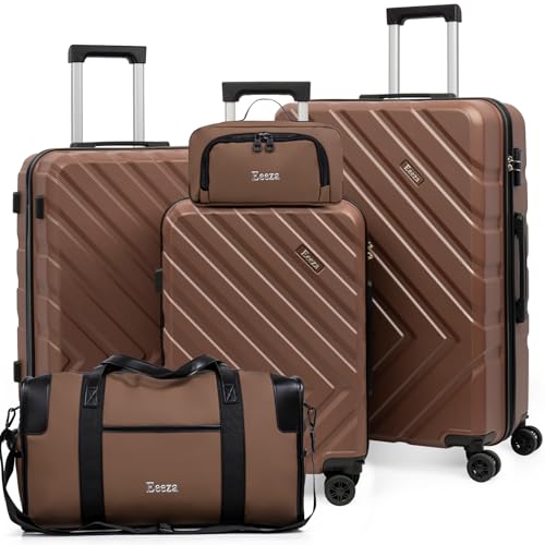 Eeeza Luggage Set 5-Piece Spinner Wheels