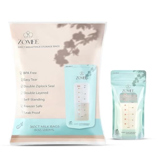 Zomee Breast Milk Storage Bags 8oz