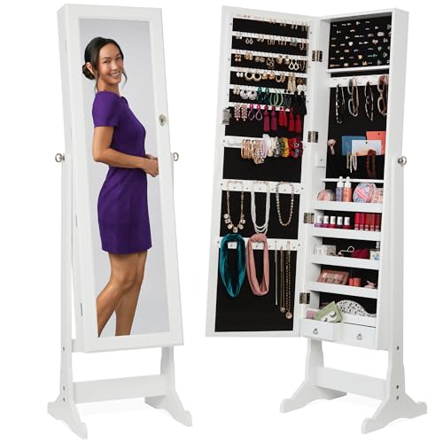 Best Choice Jewelry Armoire Mirror Cabinet