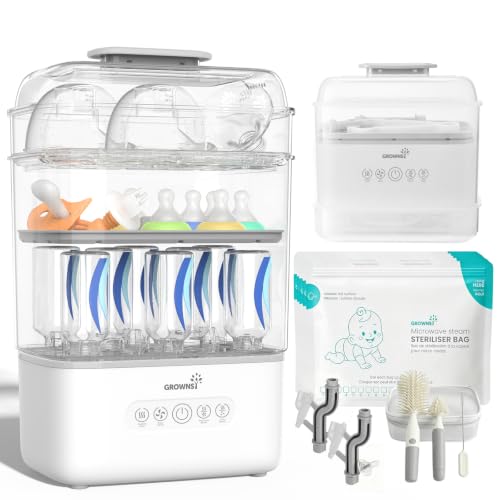 Grownsy 3-Layer Bottle Sterilizer and Dryer