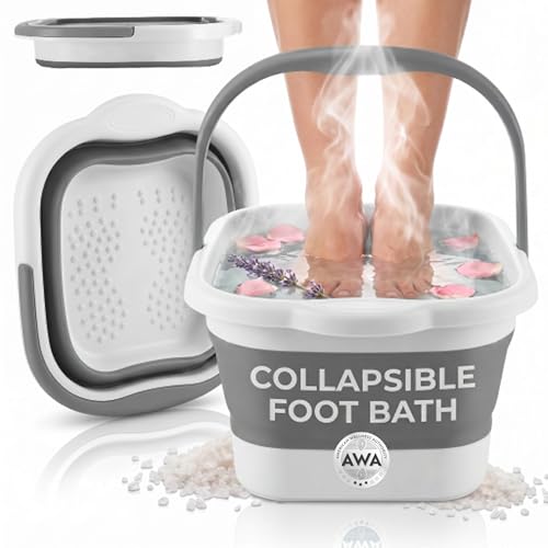 Collapsible Foot Soaking Tub with Massage Nodes