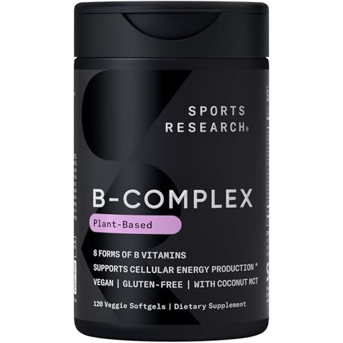 Sports Research Vitamin B-Complex - 120 Softgels