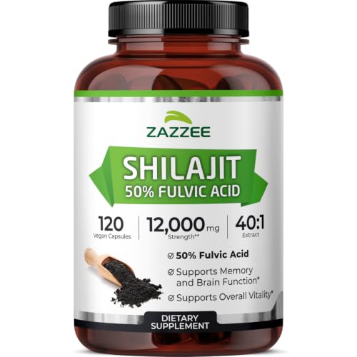 Zazzee Organic Himalayan Shilajit Extract 7000 mg