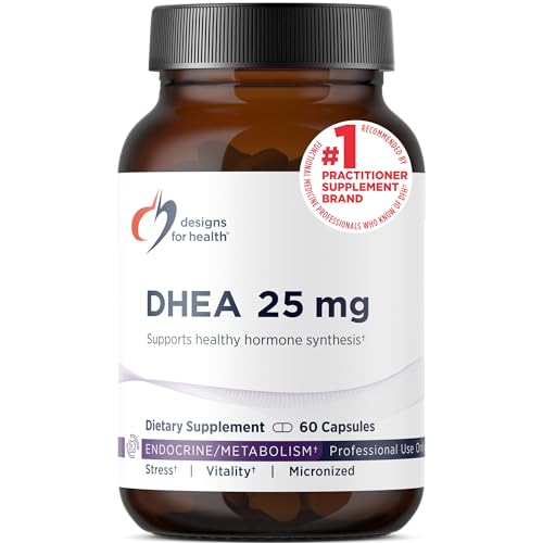 Designs for Health DHEA 25mg Supplement