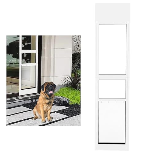 Extra Large Adjustable Dog Door for Sliding Doors
