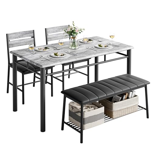 IRONCK Dining Table Set for 4