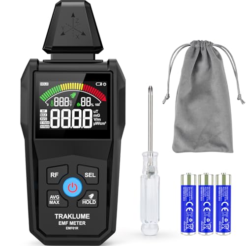 TRAKLUME 5-in-1 EMF Radiation Detector