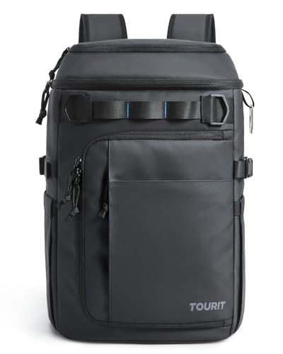 TOURIT Backpack Cooler 38 Cans Black