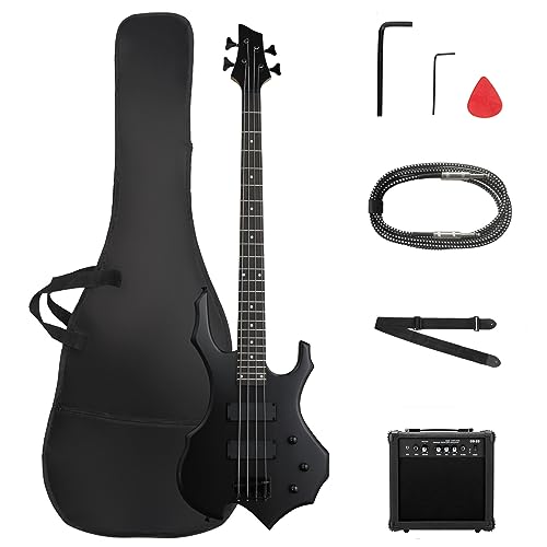 Ktaxon Electric Bass Guitar Set with Amplifier
