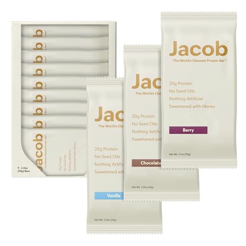Jacob Protein Bar Variety Pack