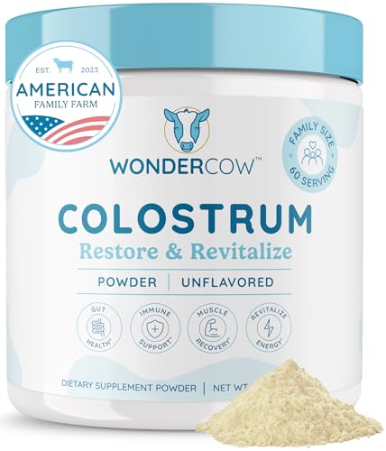Wondercow Colostrum Supplement Powder for Wellness