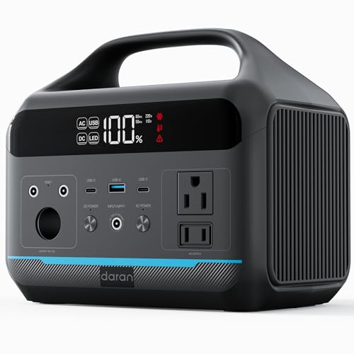 DARAN Portable Power Station 600W 288Wh