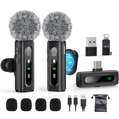 GoorDik Wireless USB-C Lavalier Microphone