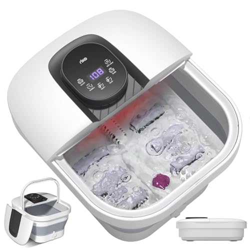 RIKE Collapsible Heated Foot Spa with Massage