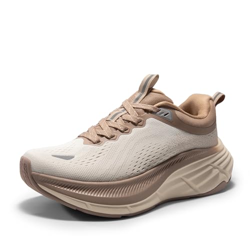 NORTIV 8 Women's ActiveBreeze Sneakers Beige/Khaki